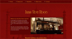 Desktop Screenshot of indiarotiroom.com